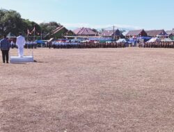 Semangat Kemerdekaan Membara, Warga Padati Lapangan Mangkoso Ikuti Upacara HUT ke-81 RI
