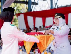 HUT ke-81 RI di Barru Berlangsung Khidmat, Bupati Andi Ina Pimpin Upacara