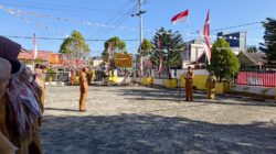 Upacara Senin di Kantor Kecamatan Soppeng Riaja Berlangsung Khidmat, Perkuat Disiplin dan Kebersamaan