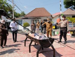 Pemusnahan Barang Bukti di Kejari Parepare, Pemkot Tekankan Integritas dan Wibawa Hukum