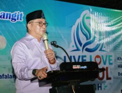 Maulid di Masjid Modern Kurir Langit, Wabup Barru Ajak Masyarakat Teladani Akhlak Rasulullah