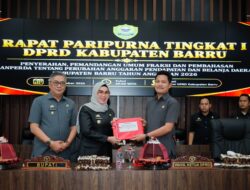 Bupati Barru Serahkan Ranperda Perubahan APBD 2026 ke DPRD, Belanja Daerah Capai Rp857 Miliar