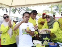Bupati Sidrap Tertarik Produk Lokal Barru, Jus Nanas Madu Jadi Sorotan di Expo Sulsel